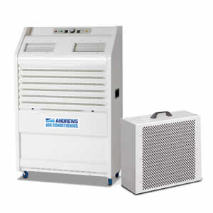 PAC 22 portable air conditioner 65kW Angle View