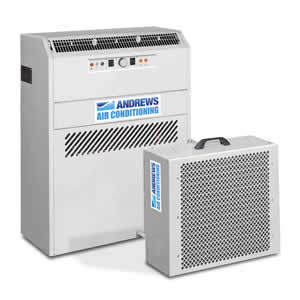 PAC 15 portable air conditioner 45kW Angle View