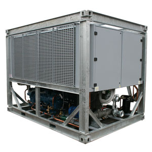 500kW Fluid Chiller Angle View