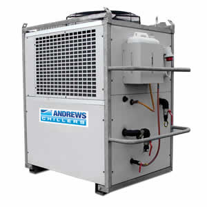 50kW Fluid Chiller Angle View