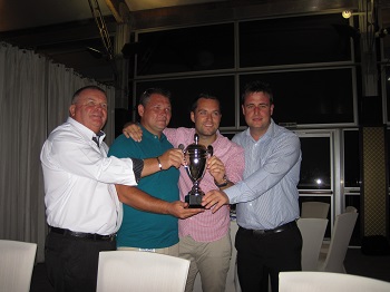 Andrews Sykes Climate Rental Team with the Trophy