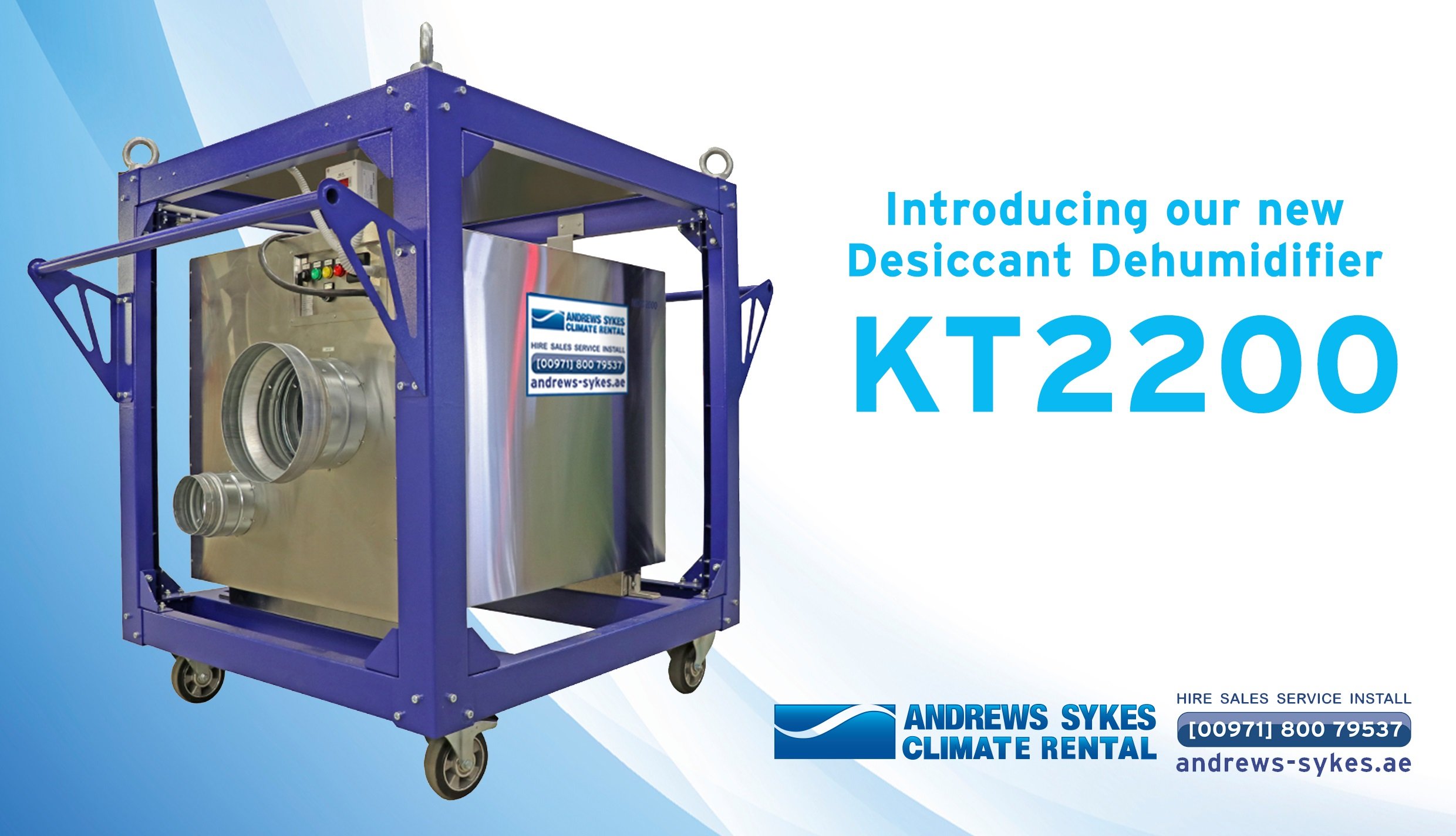 Andrews Sykes Climate Rental expands dehumidifier rental fleet