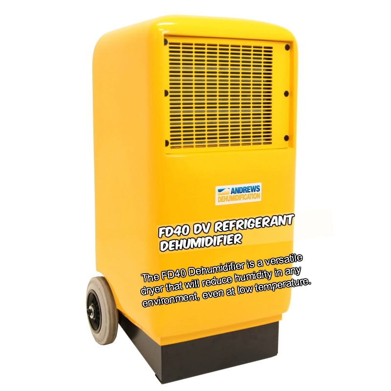 FD40 - Dehumidifier Emergency Dehumidification for Sky Scraper in Dubai