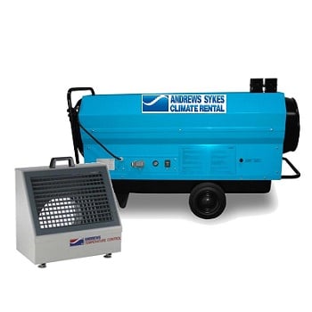 Indirect Fired Oil Heaters Hire