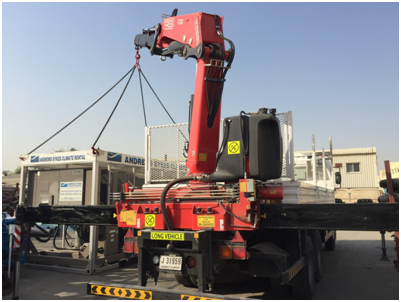 New 9.5TR Loader Crane & Truck joins our fleet!