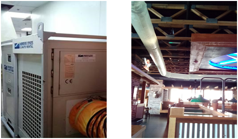 One of the leading malls in Abu Dhabi needed urgent cooling!